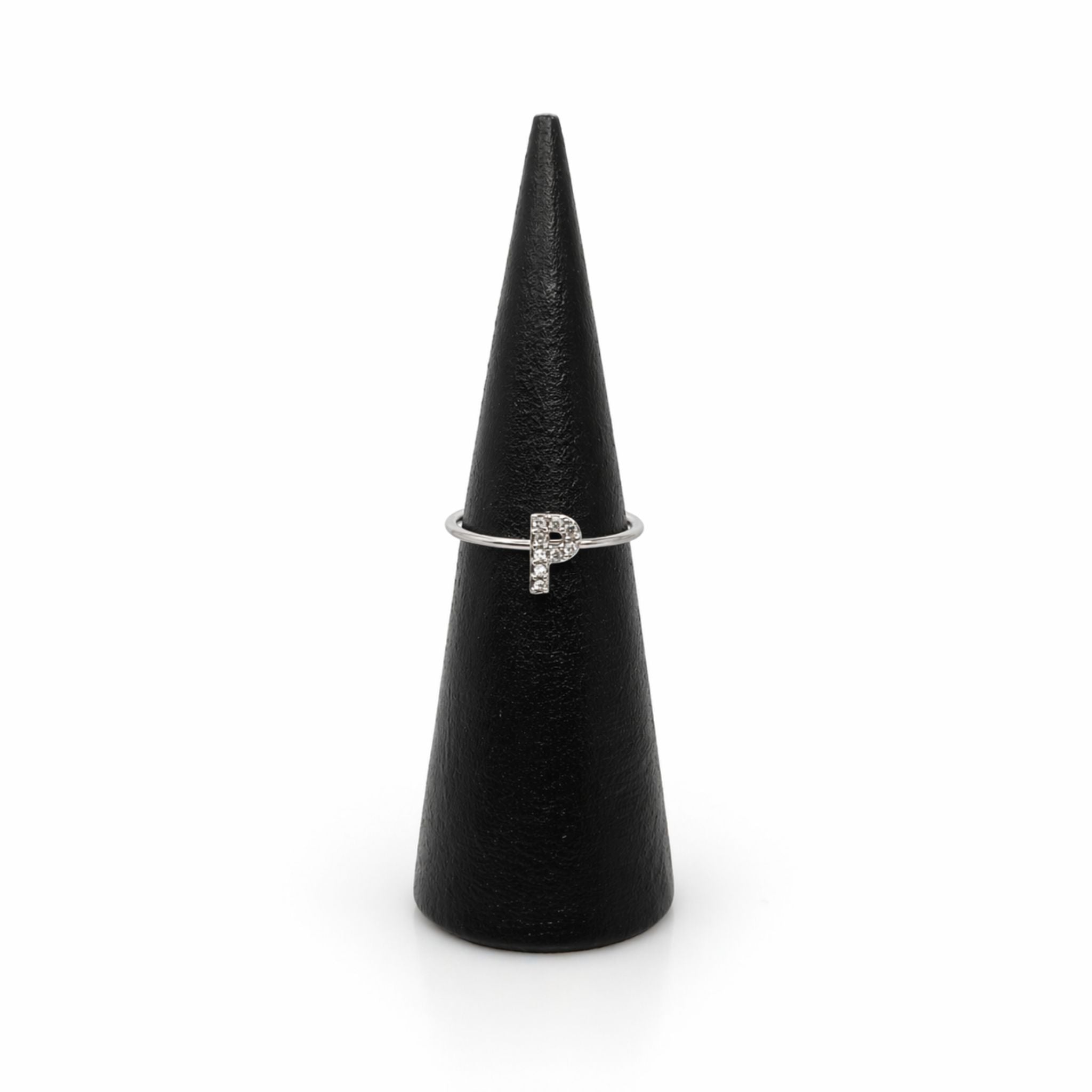 Bague P Silver