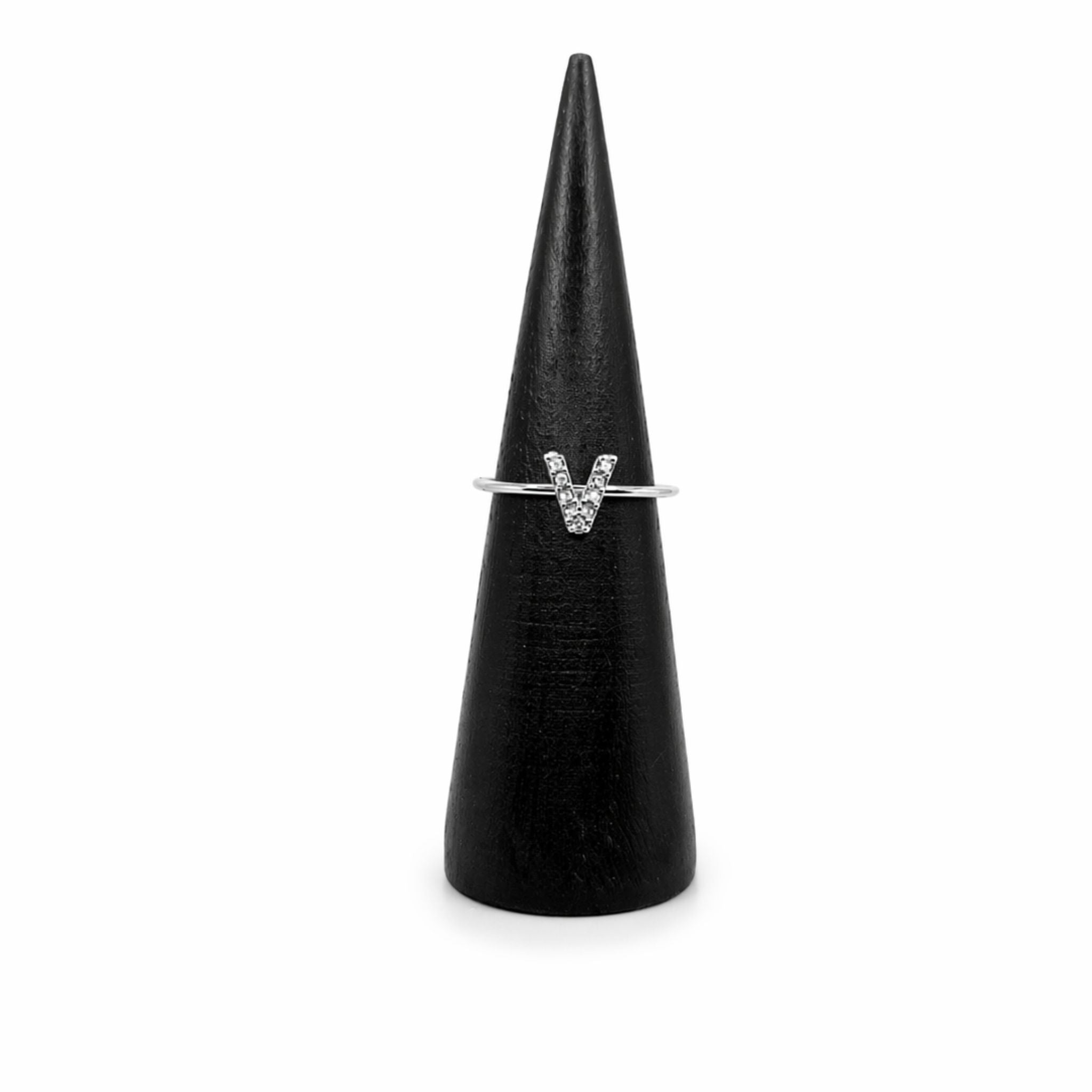 Bague V Silver