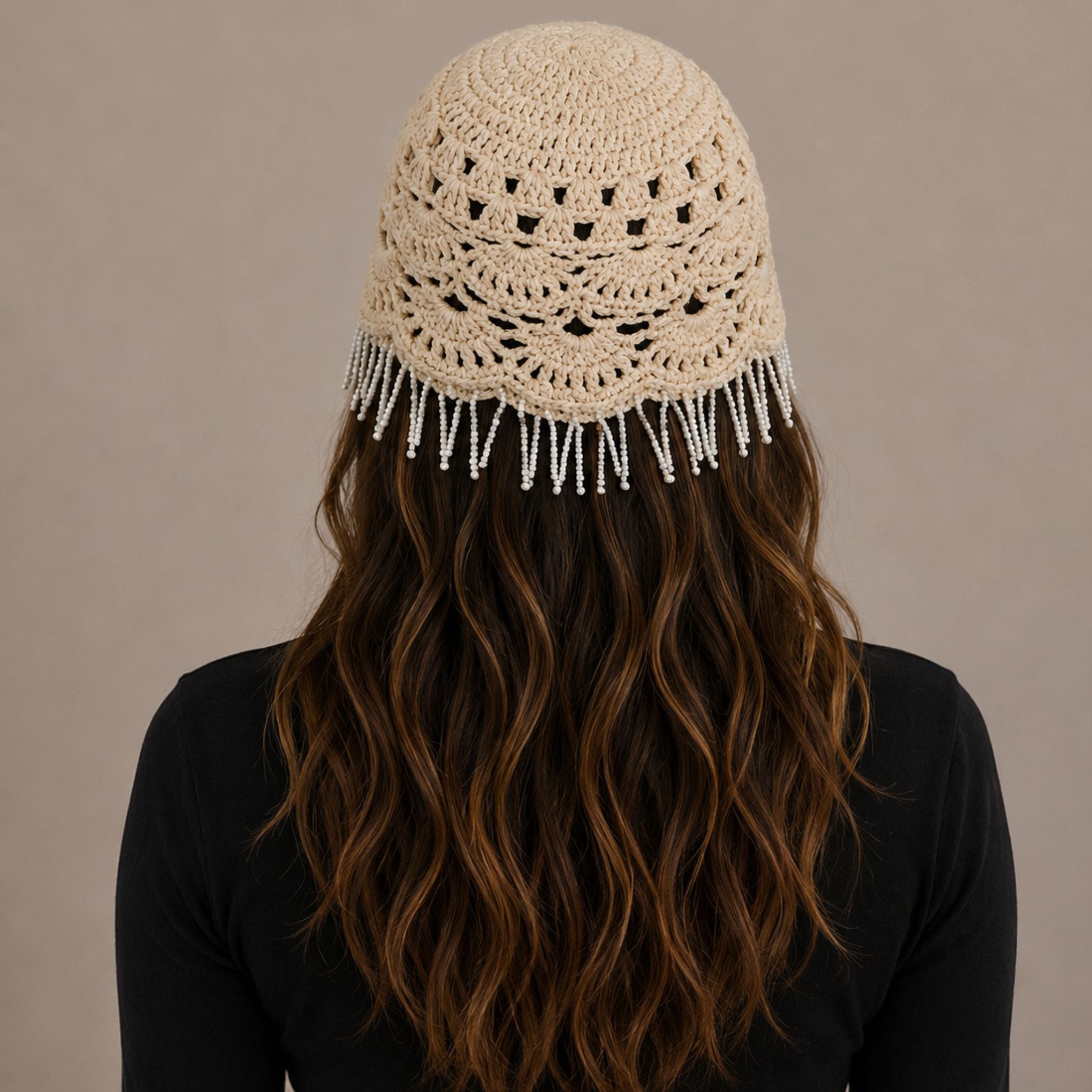 Bonnet Perline Beige
