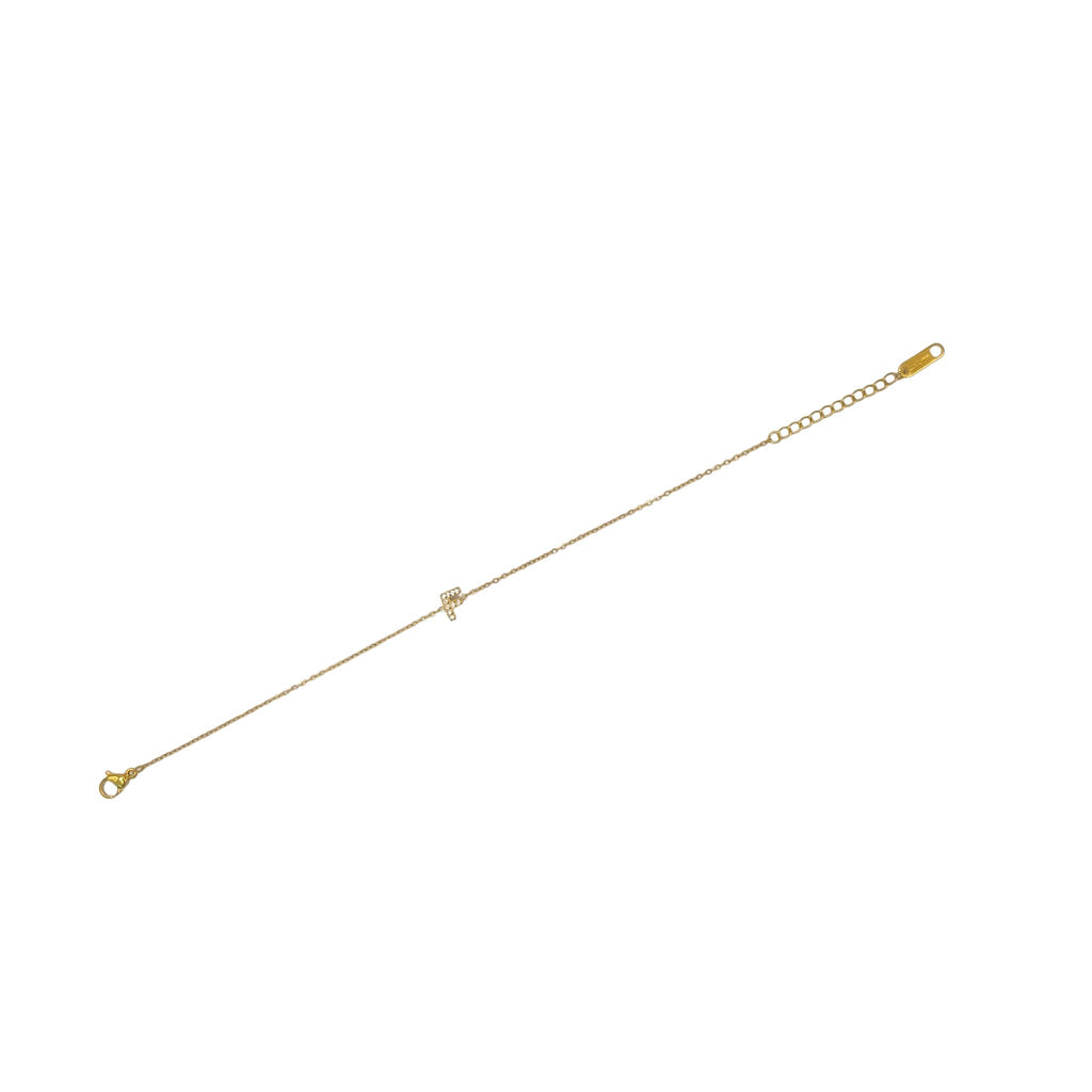 Bracelet Lettre F