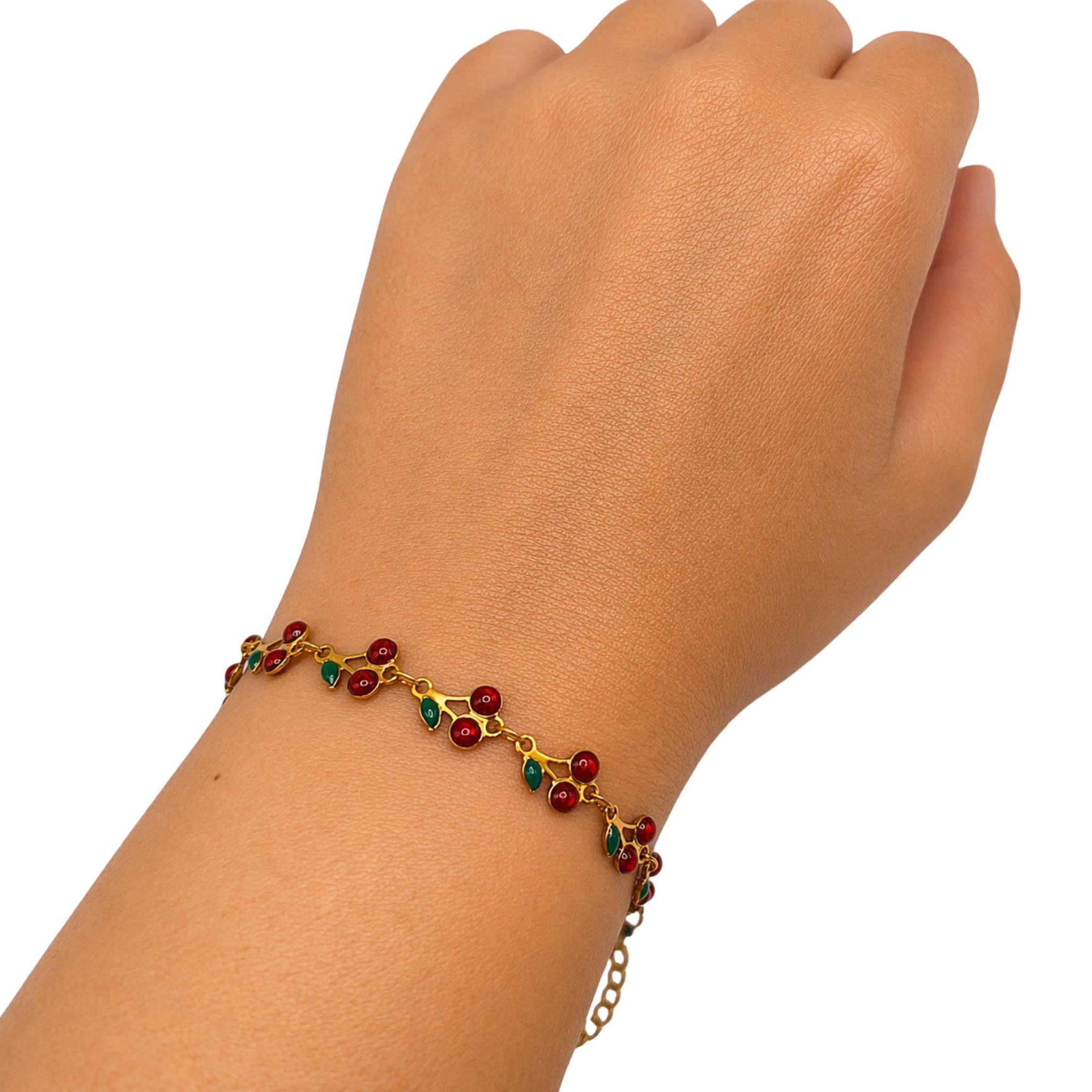 Bracelet Cherry Red
