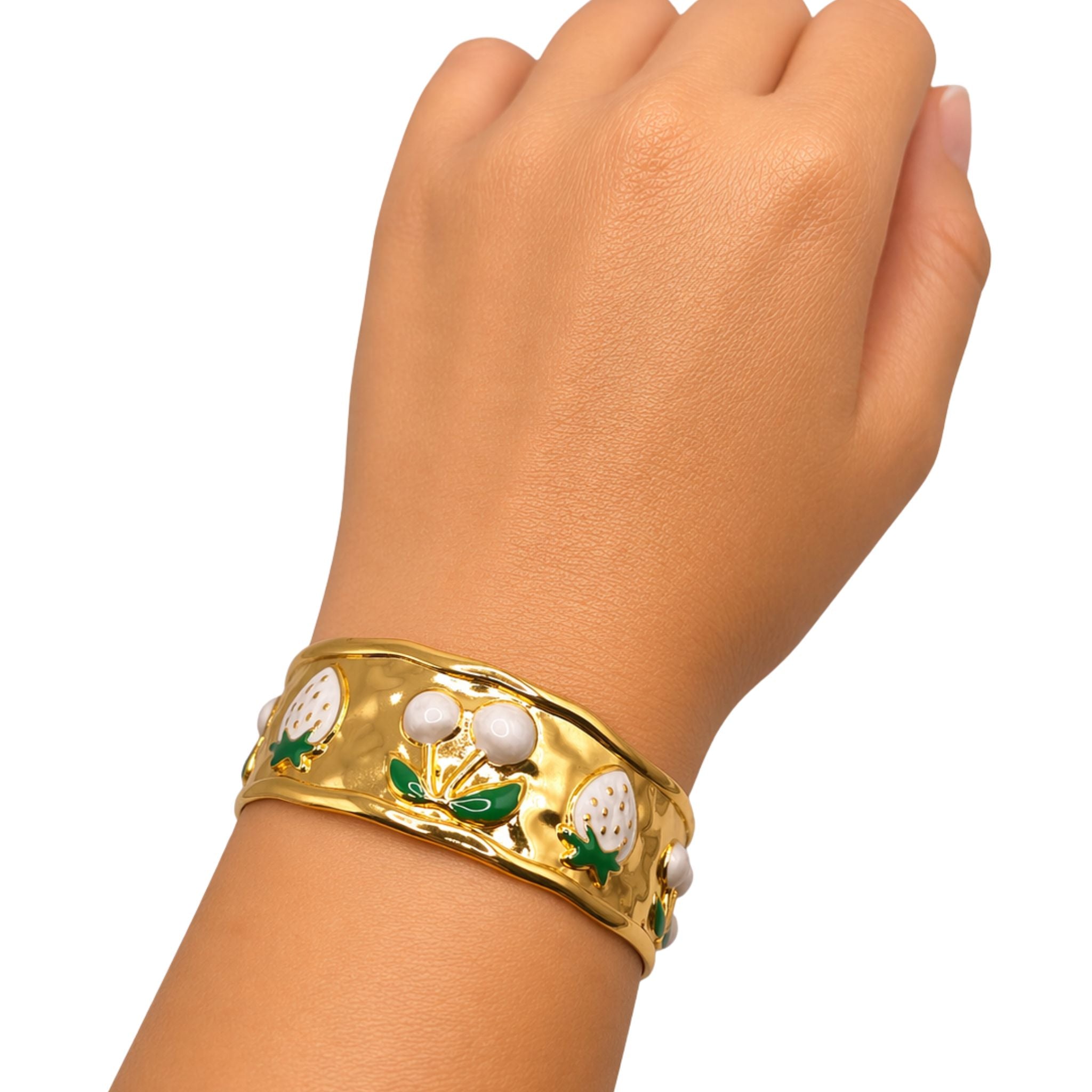 Bracelet Jonc Frutti White