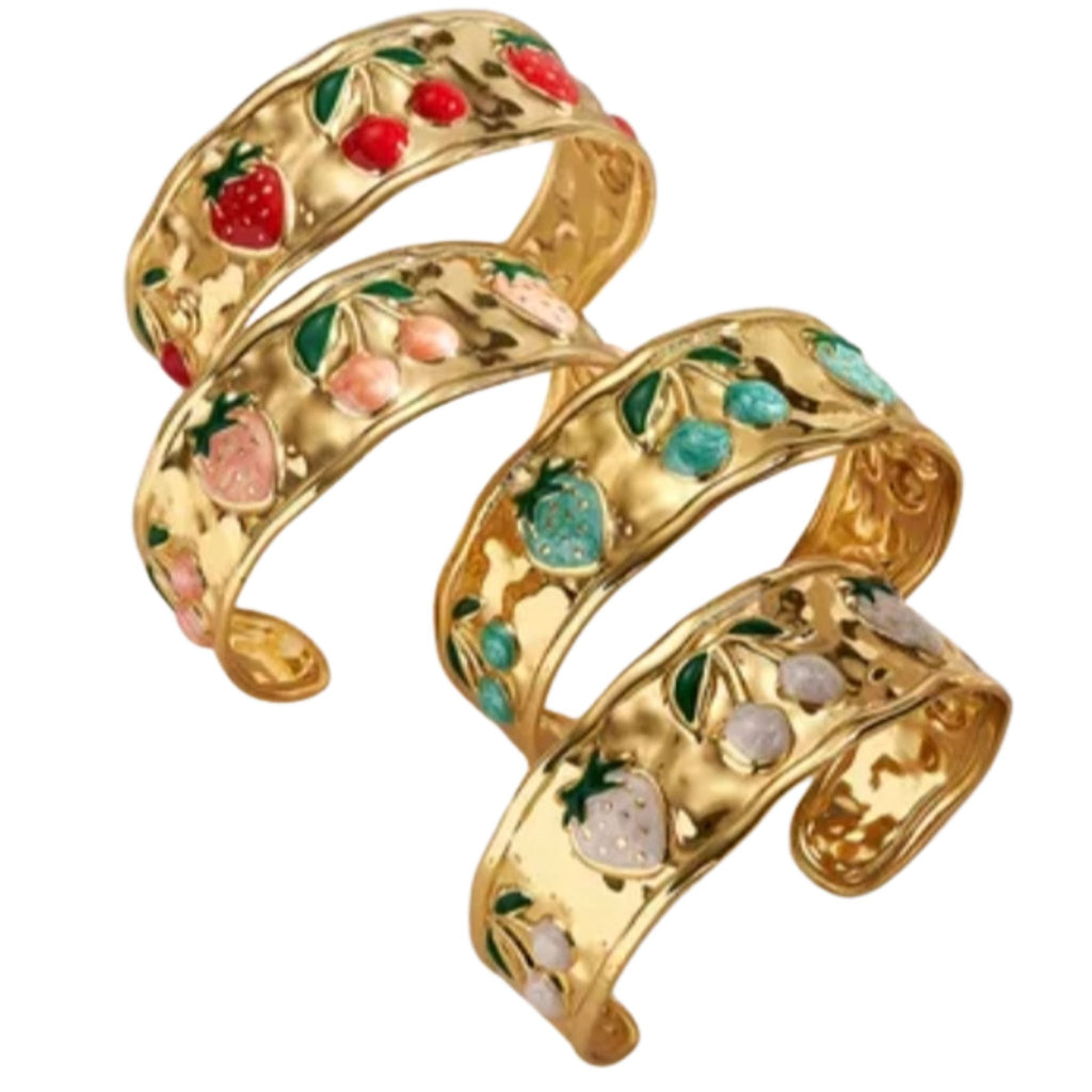 Bracelet Jonc Frutti White