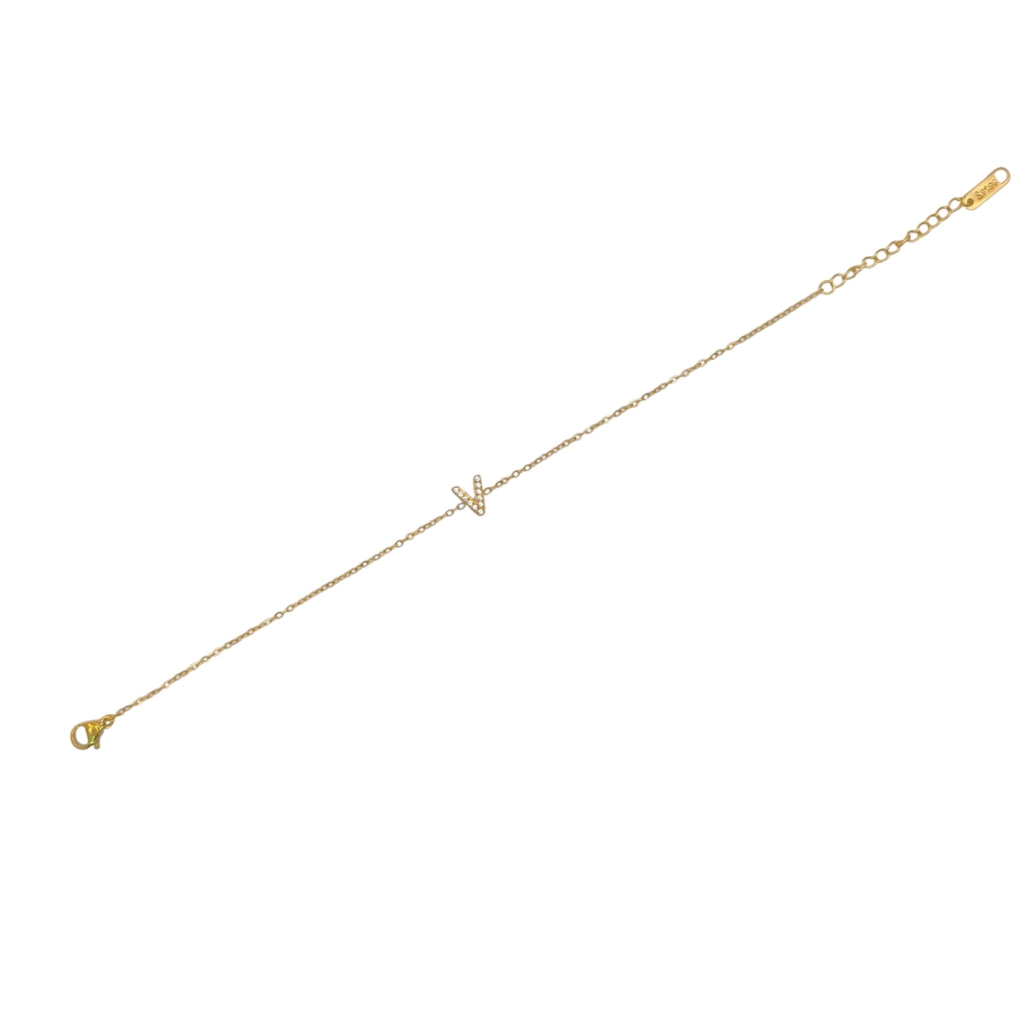 Bracelet Lettre V