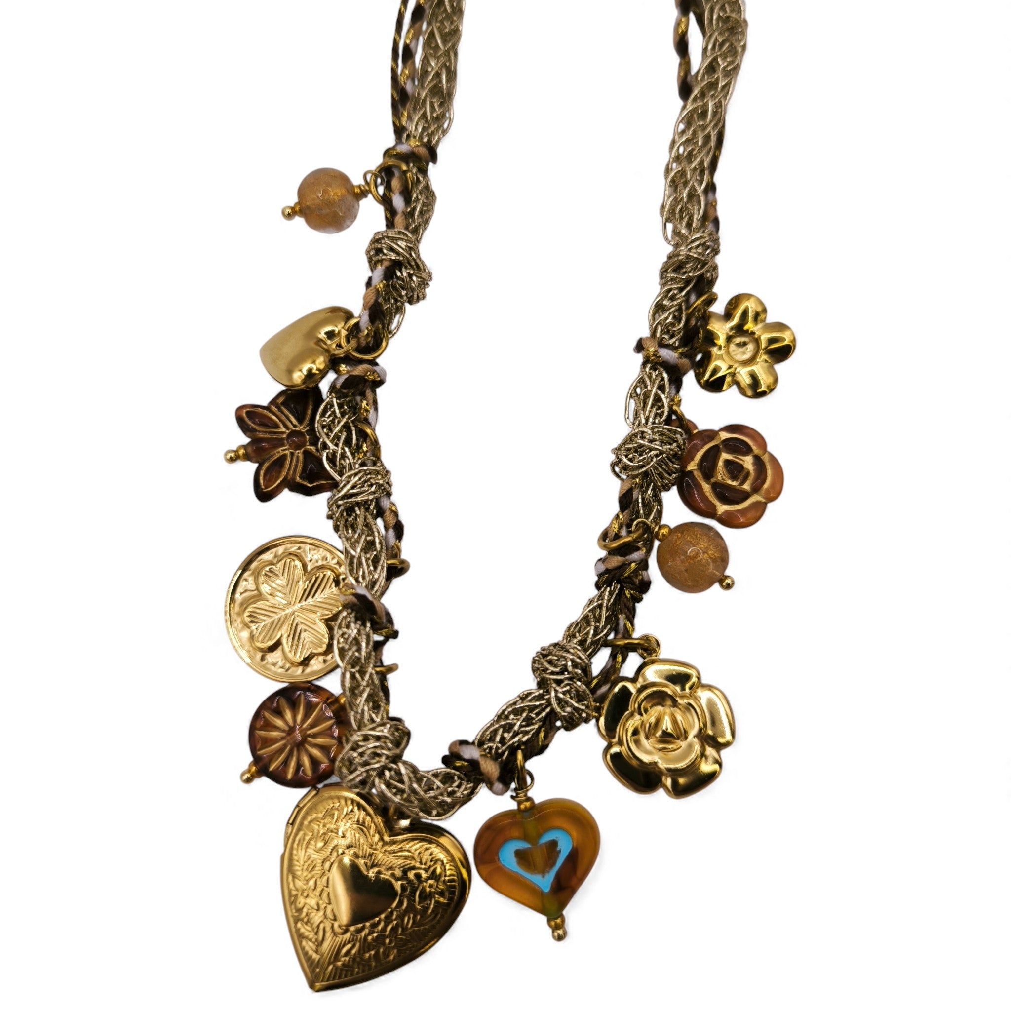 Collier Charme Doré