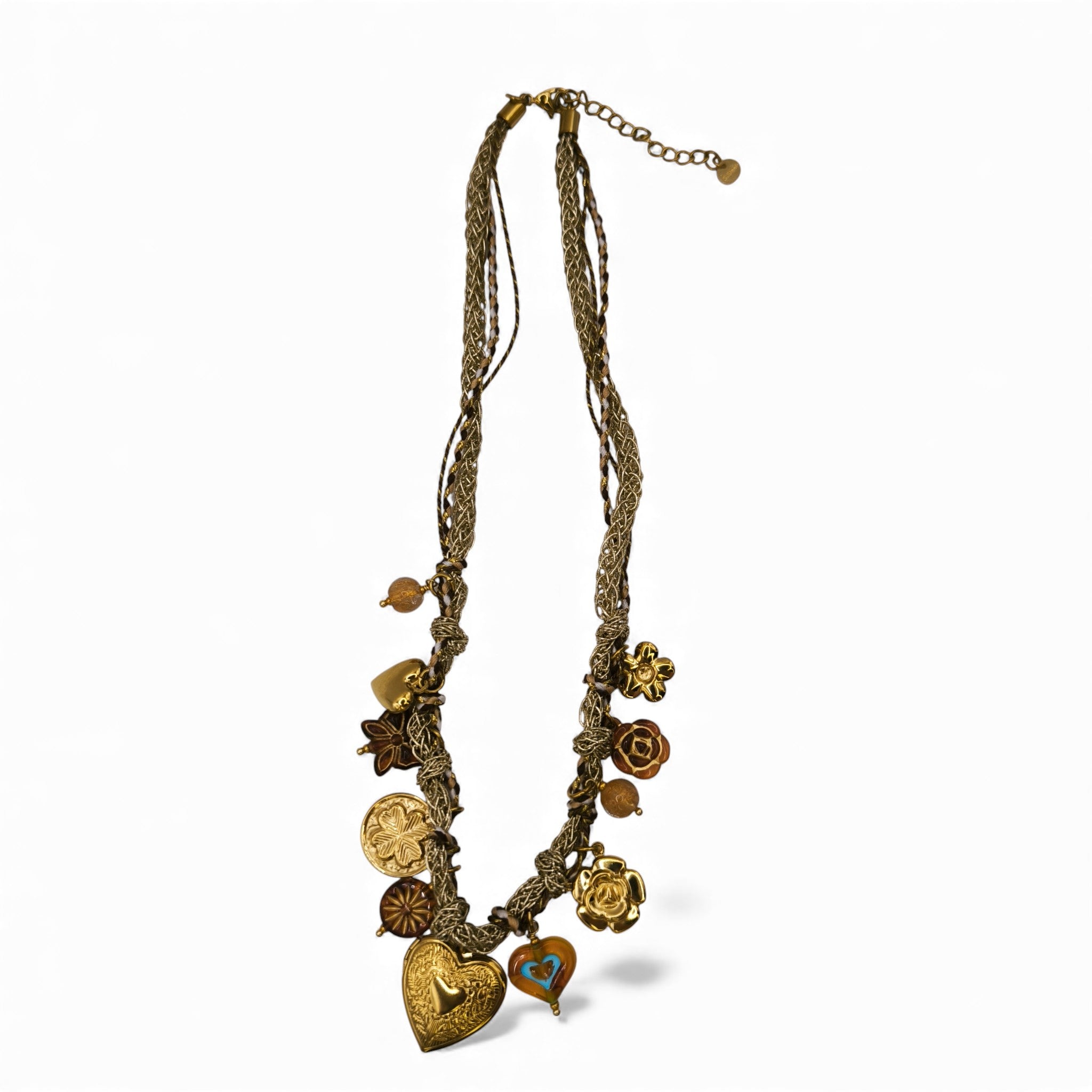 Collier Charme Doré