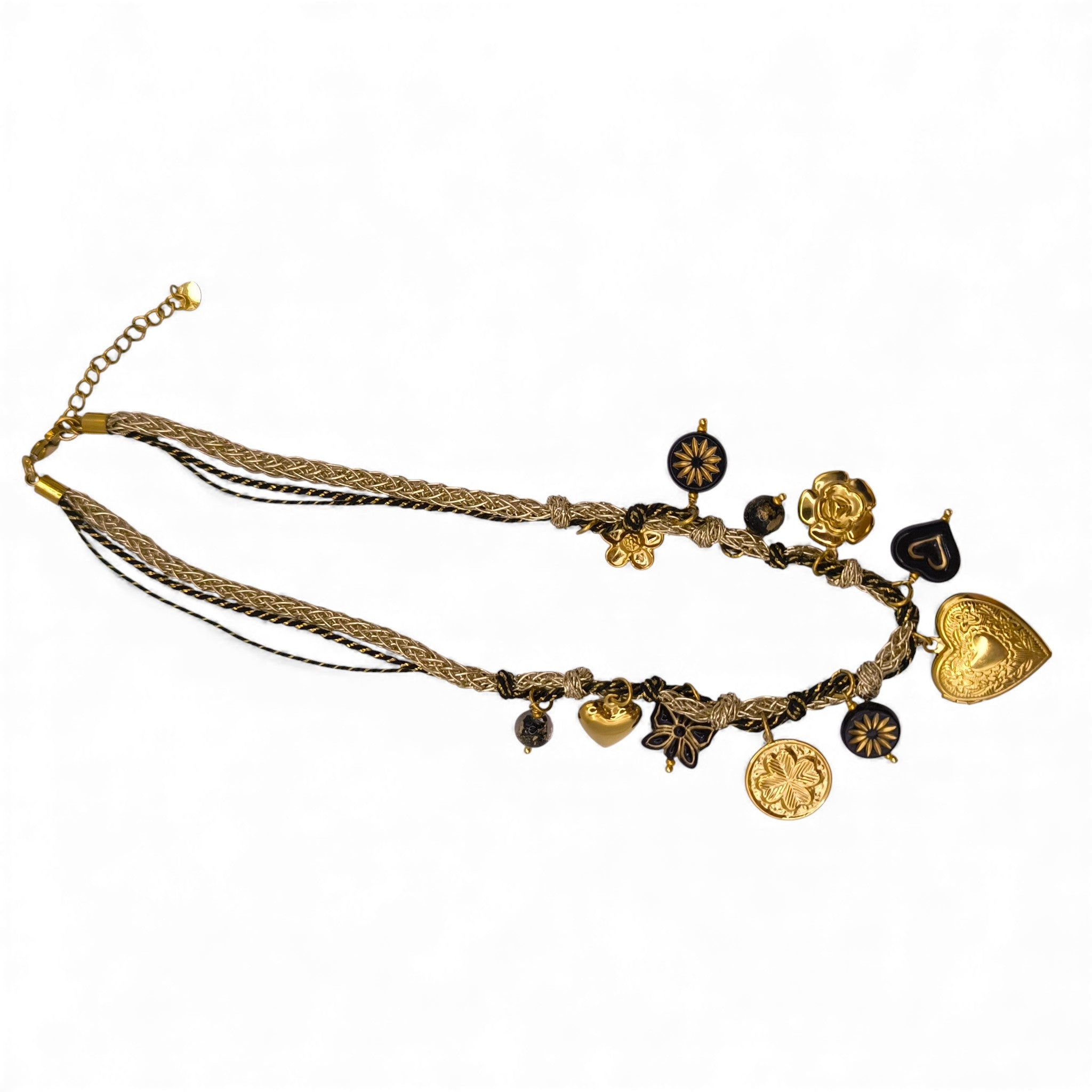 Collier Glamour Noir