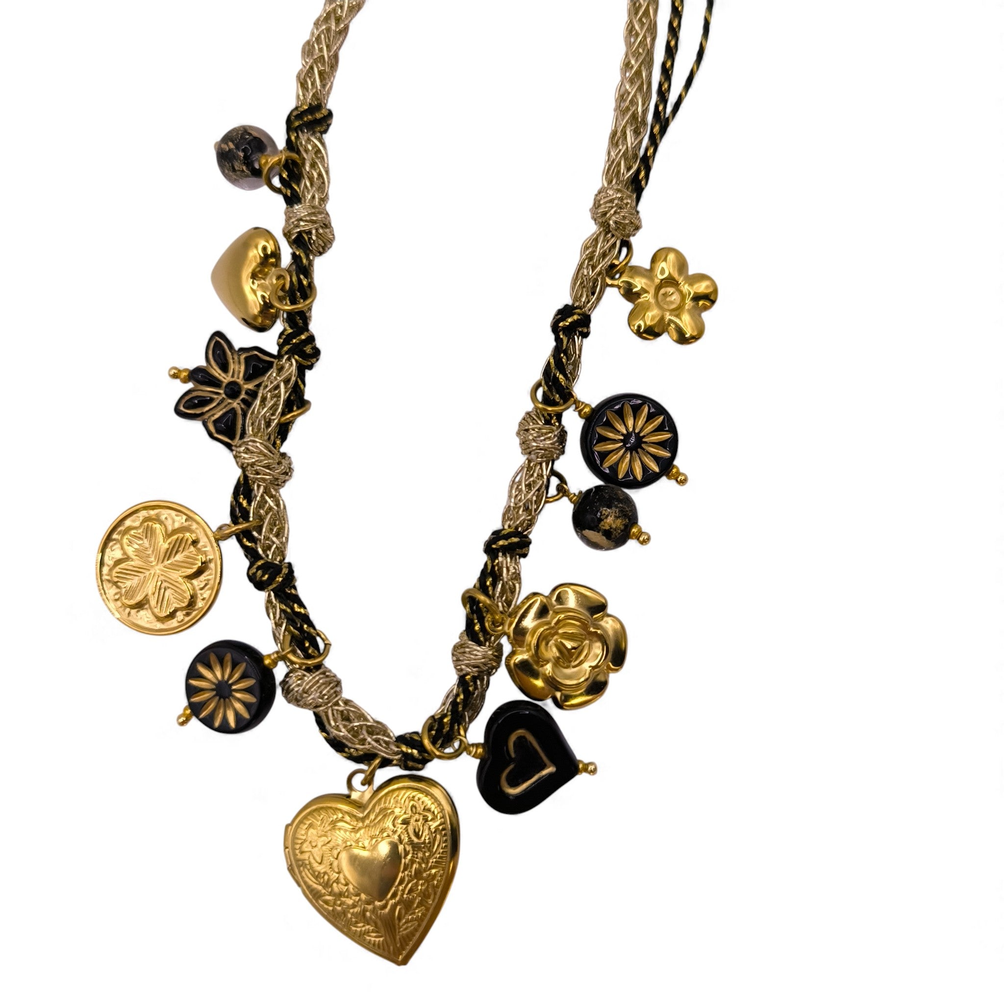 Collier Glamour Noir