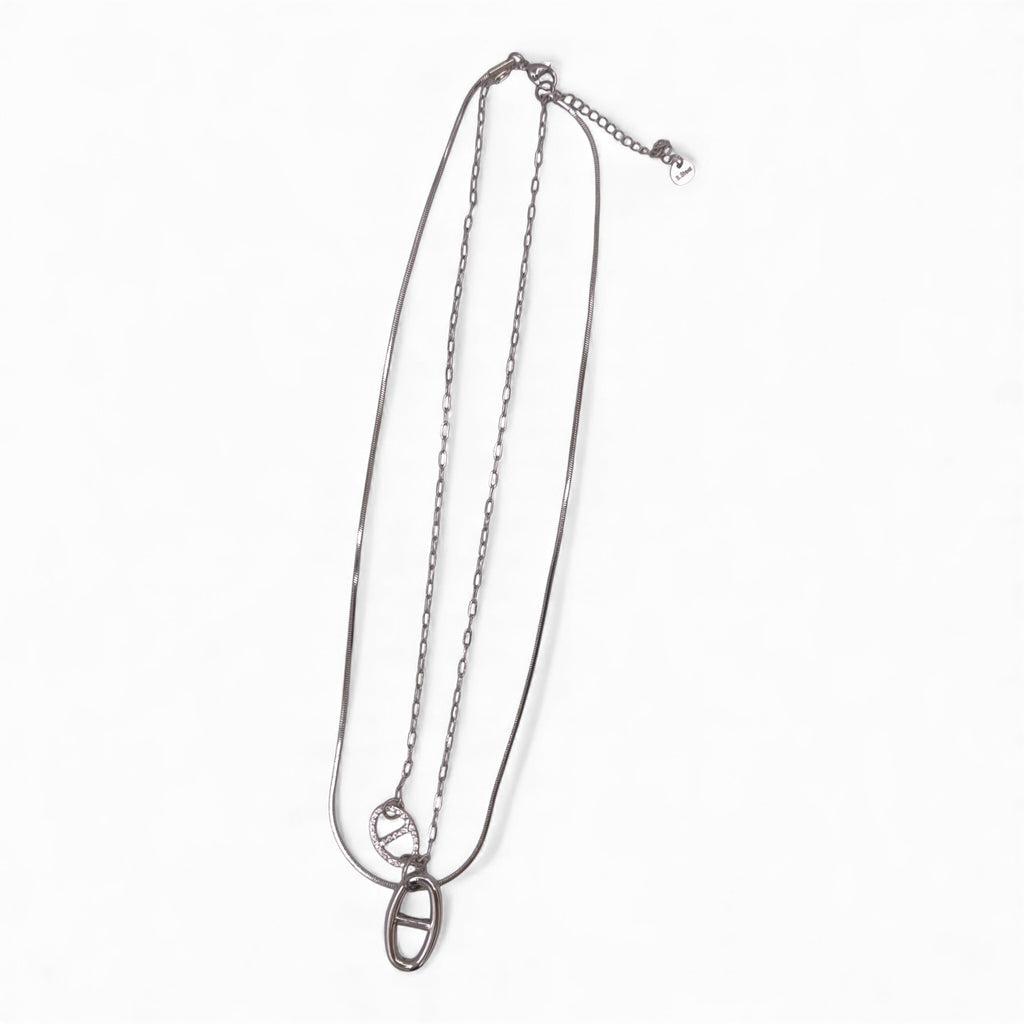 Collier Ovale Grey