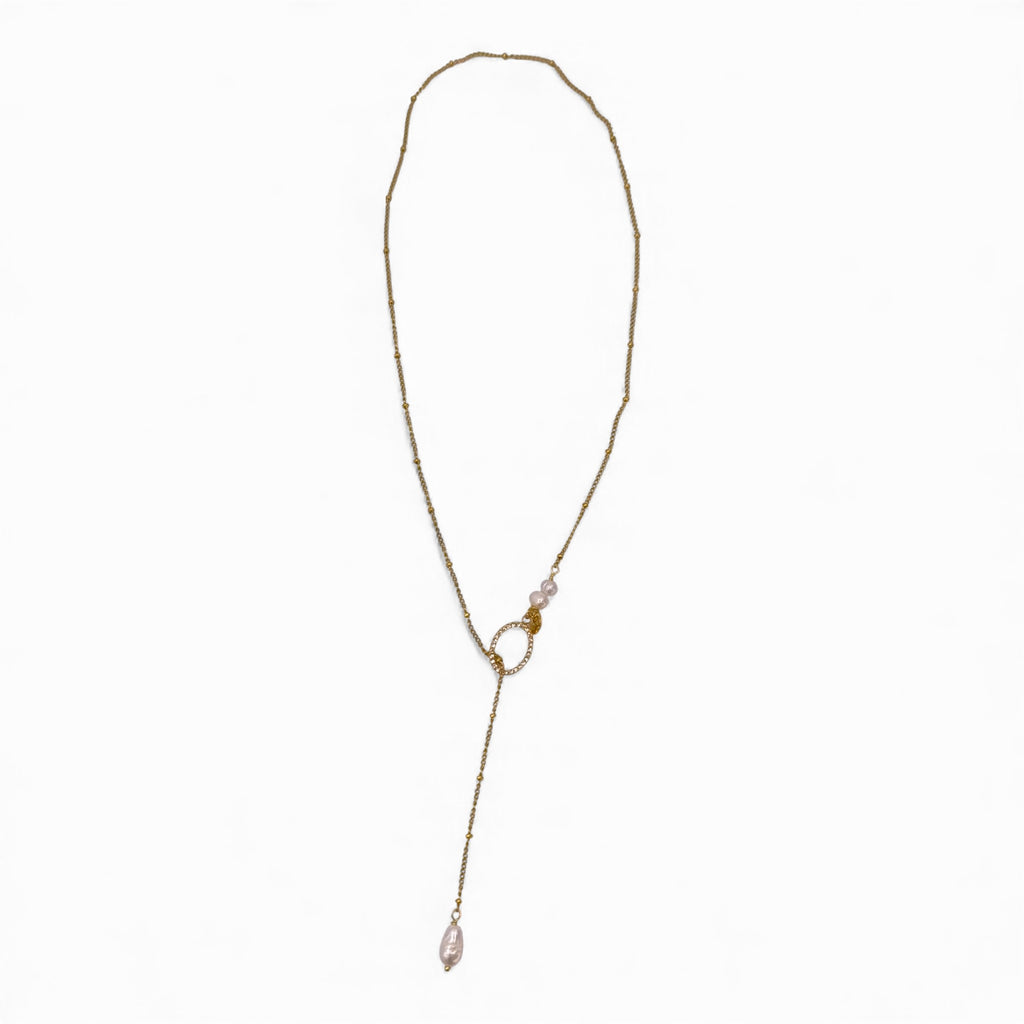 Collier Perle Dorée