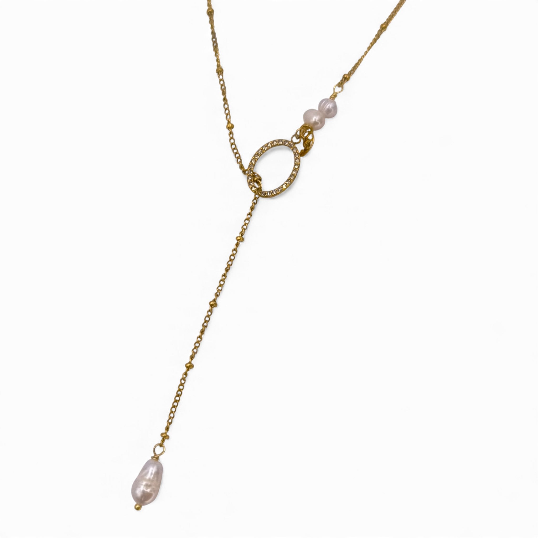 Collier Perle Dorée