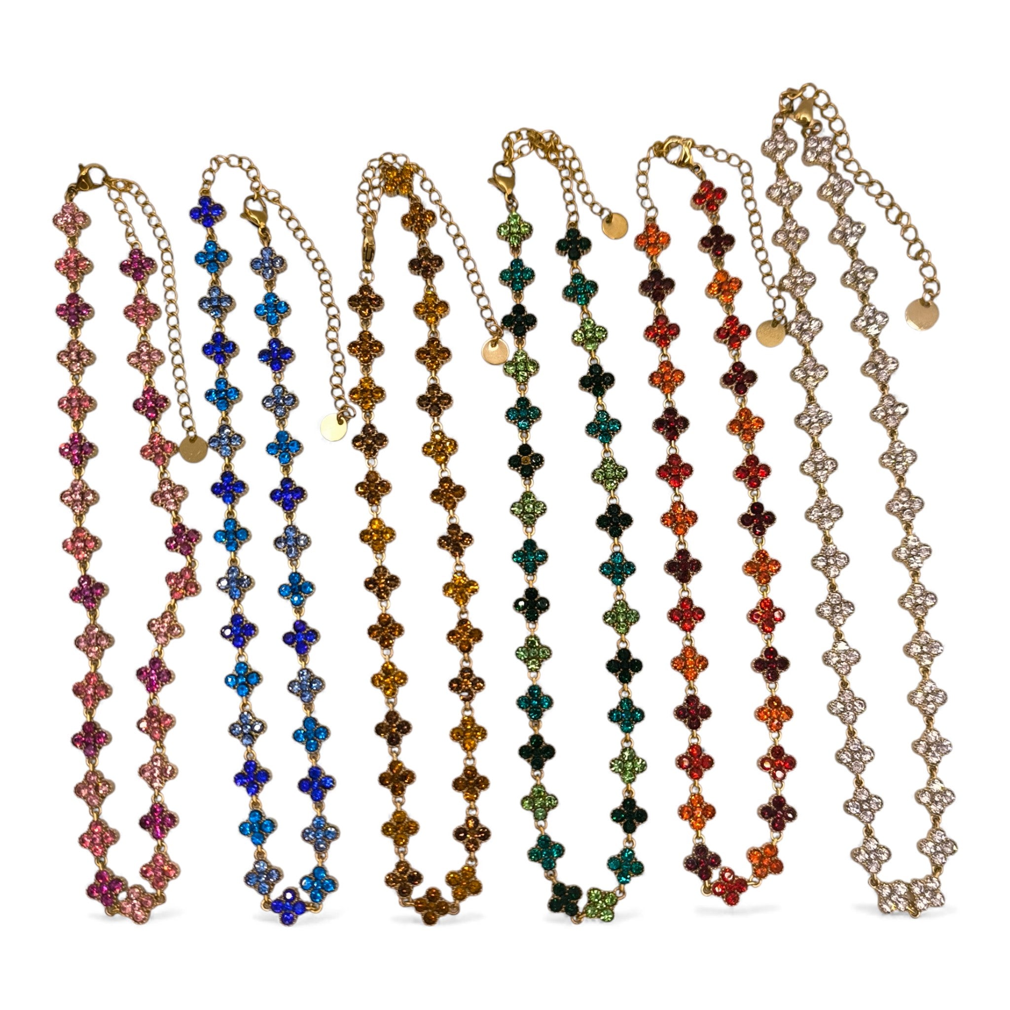 Collier Trèfles Glam