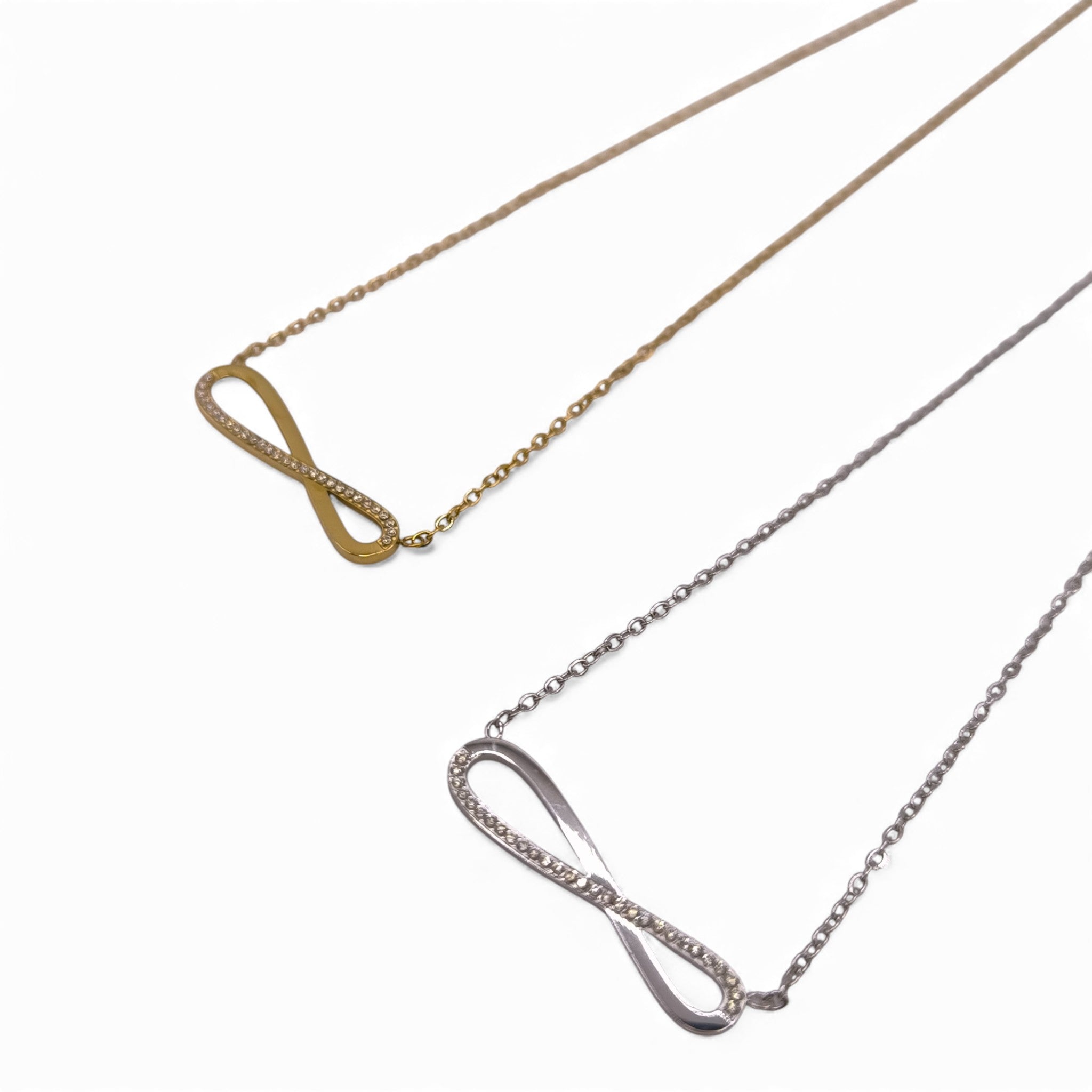 Collier Infinity Grey