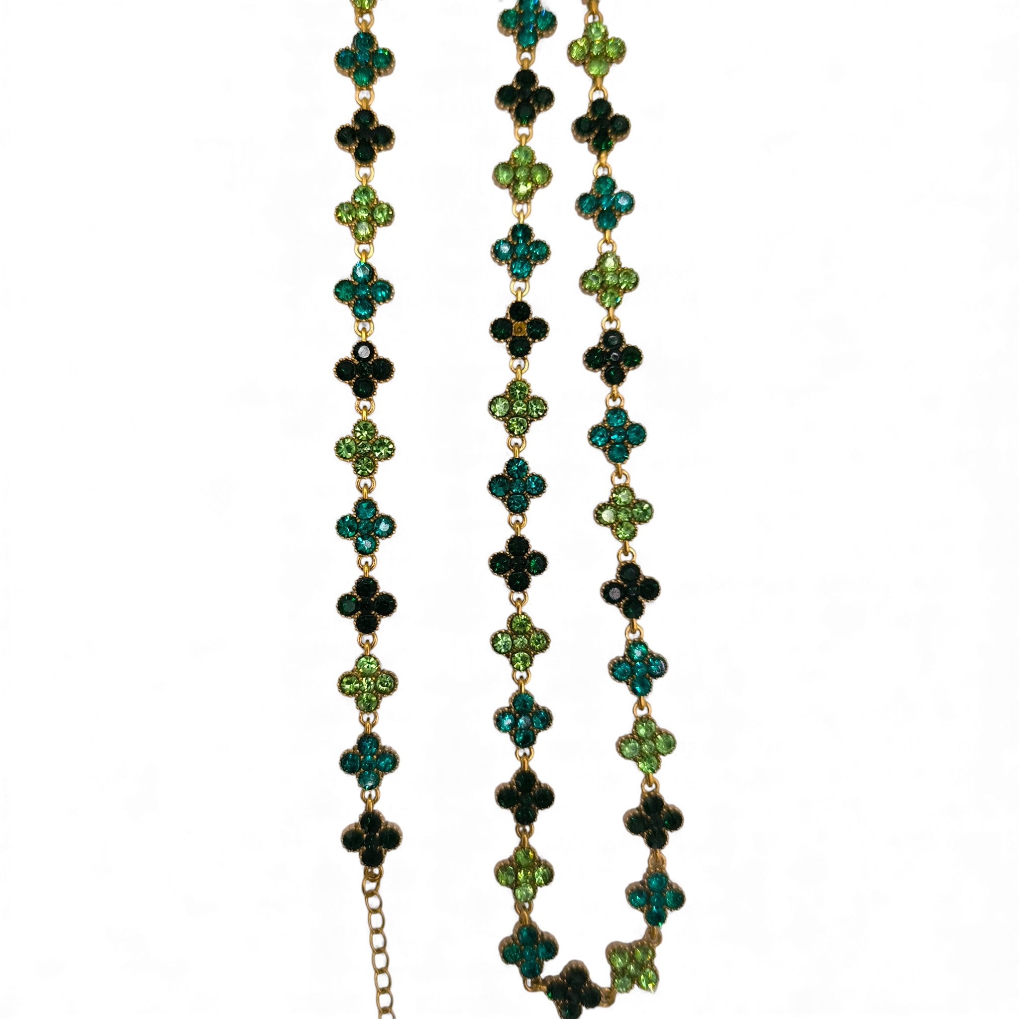 Collier Emeraude clover