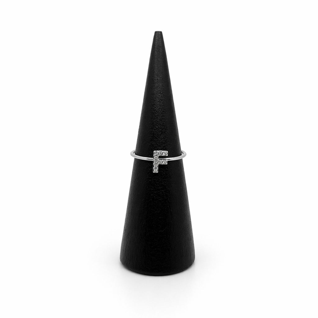 Bague F Silver
