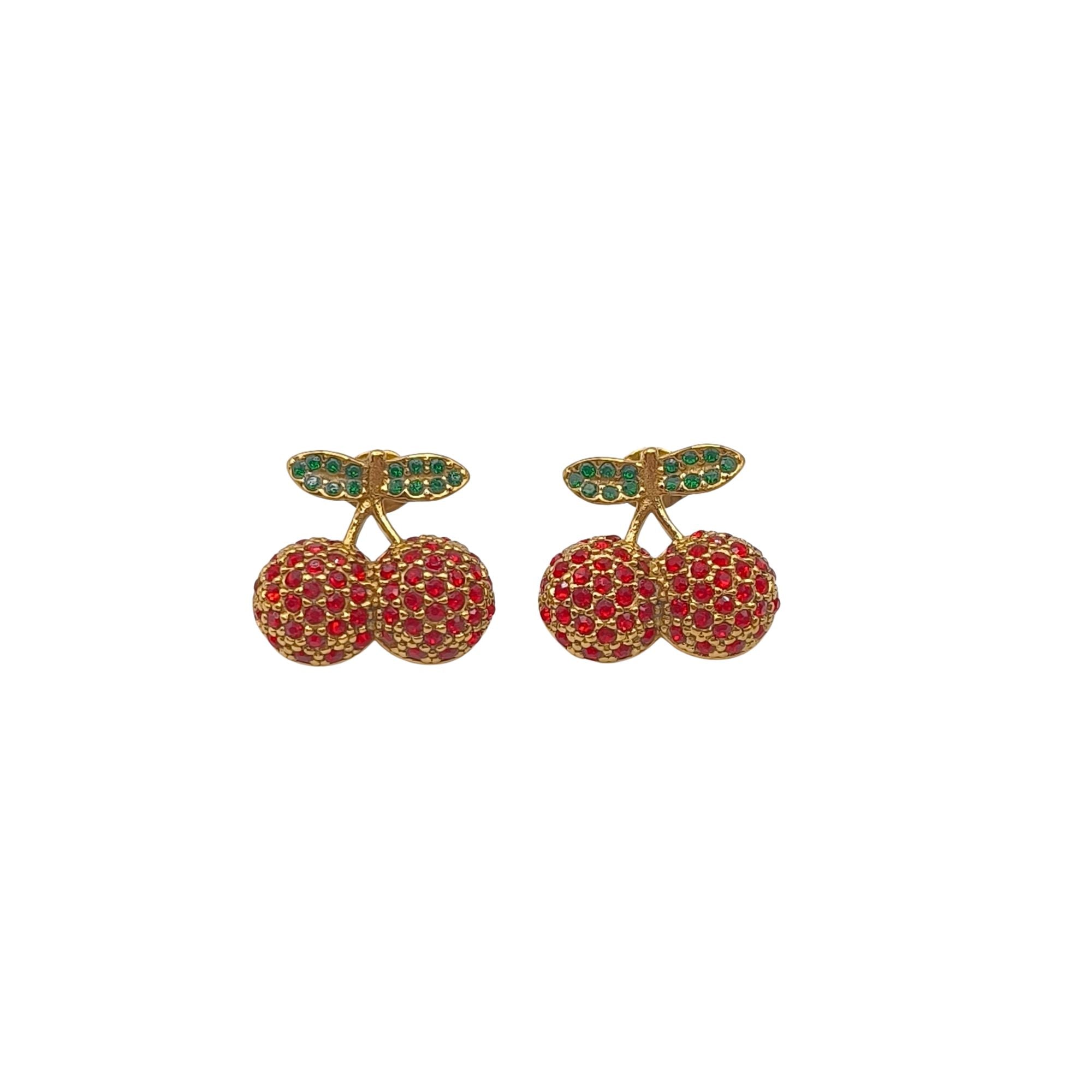 Boucles d'oreilles Cerises