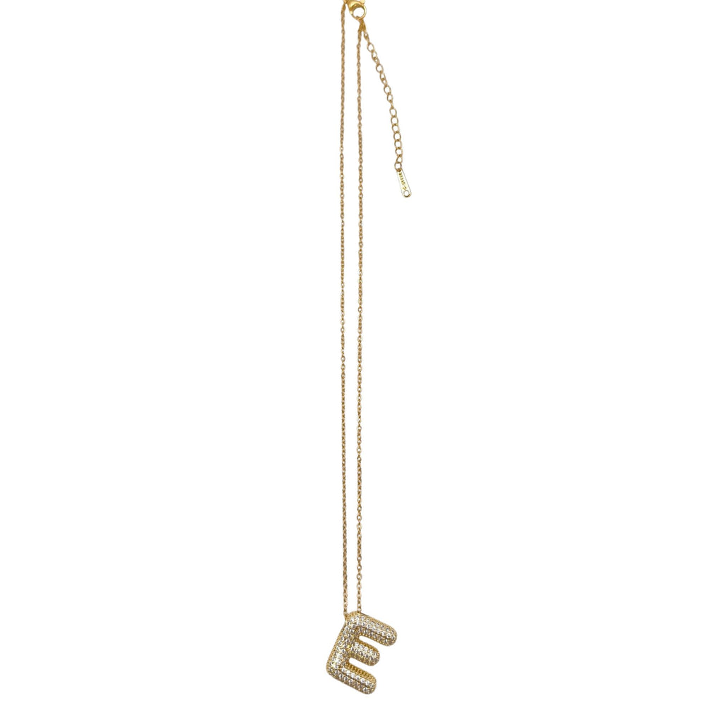 Collier XL lettre E