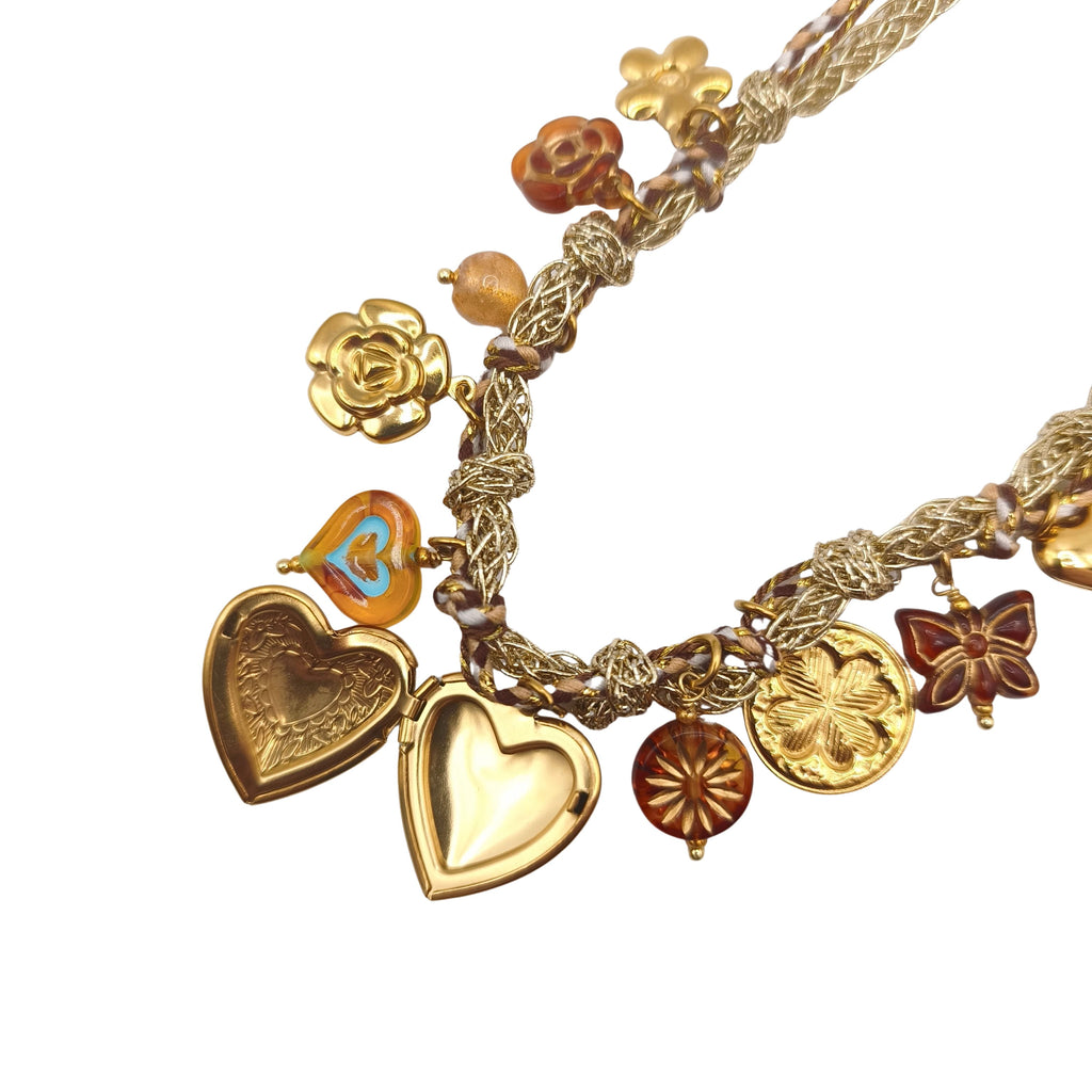 Collier Charme Doré