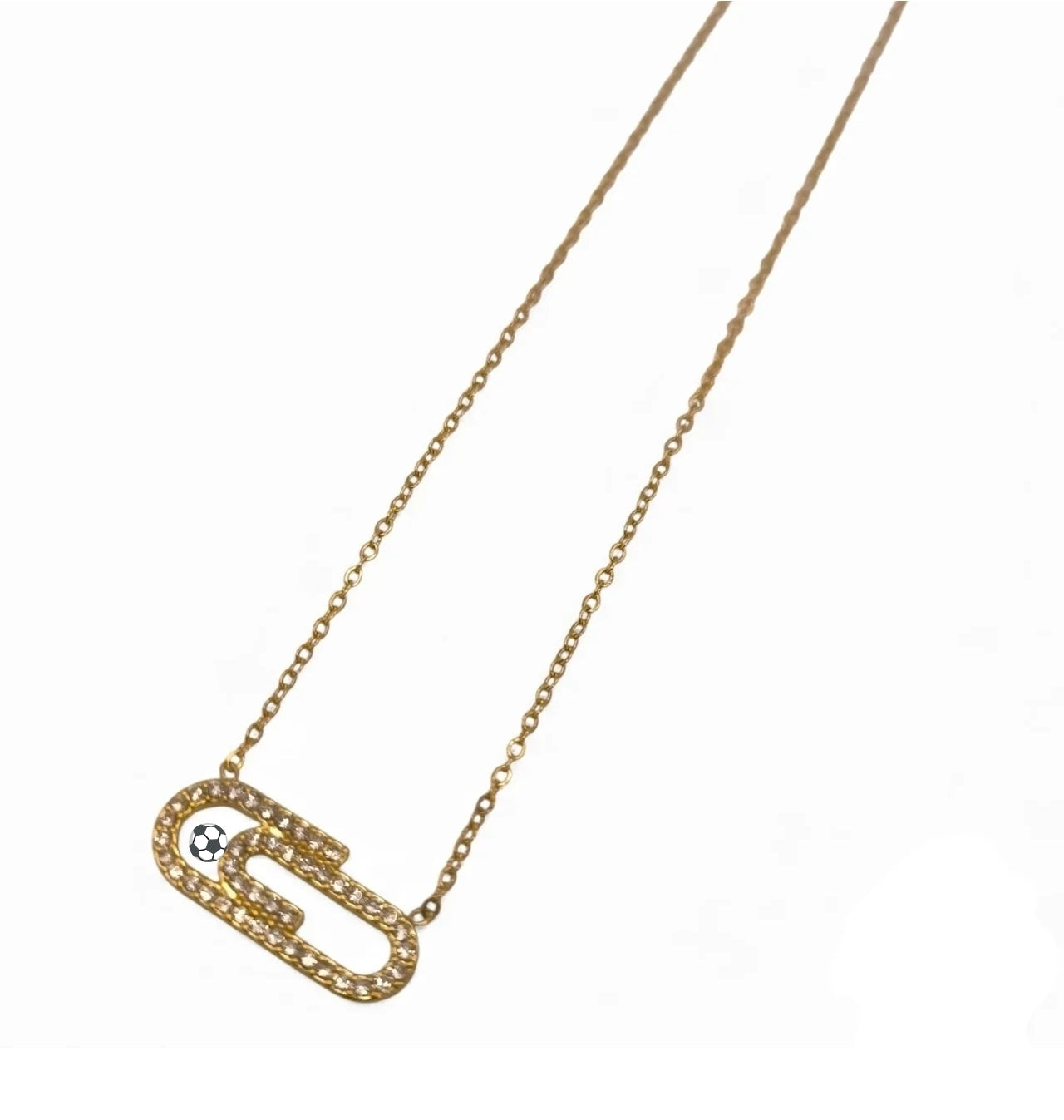 Collier Maillon doré